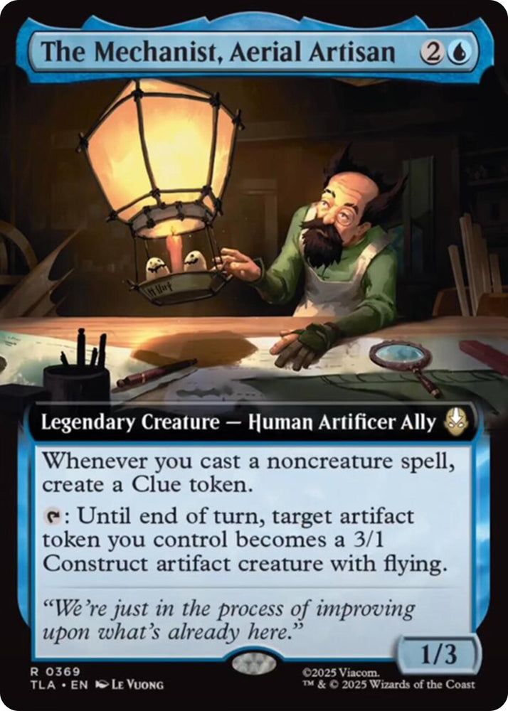 The Mechanist, Aerial Artisan (Extended Art) [Avatar: The Last Airbender]