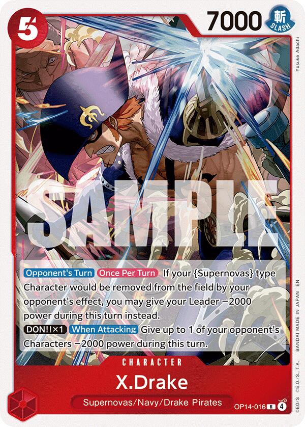 X.Drake [The Azure Sea's Seven]
