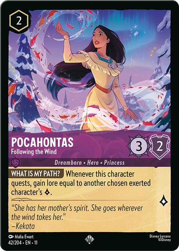 Pocahontas - Following the Wind (42/204) [Winterspell]