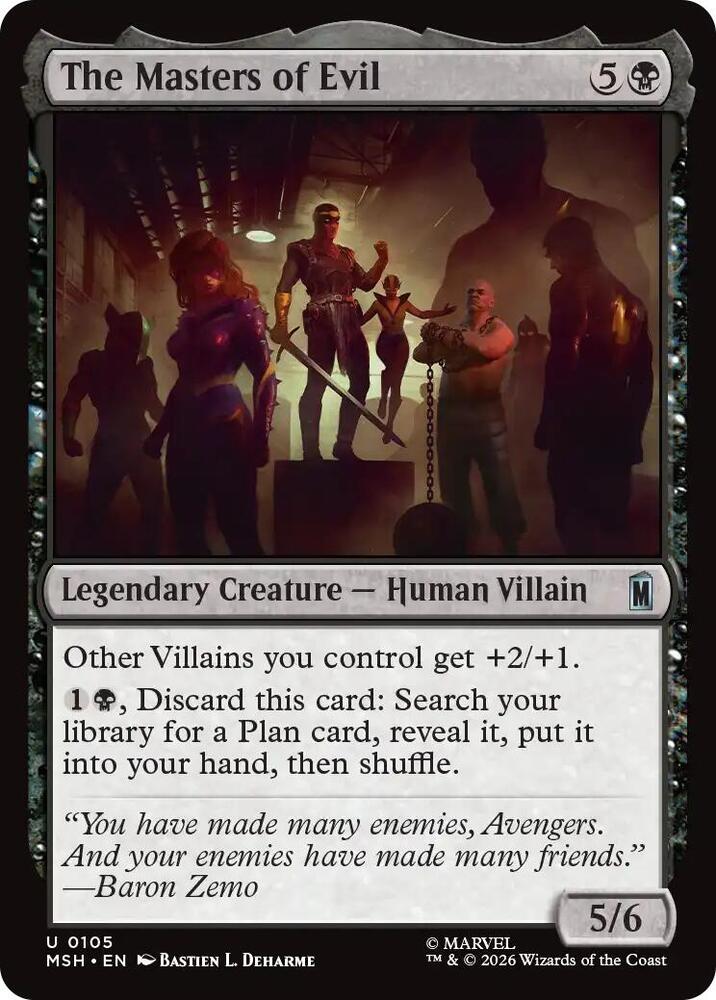 The Masters of Evil [Marvel Super Heroes]