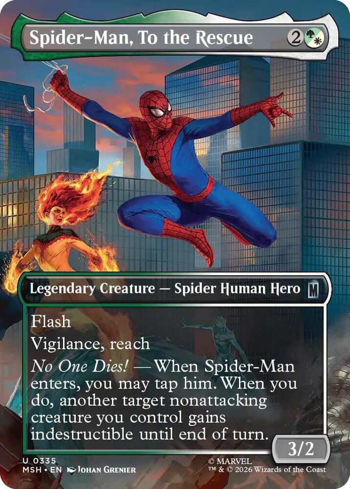 Spider-Man, To the Rescue (Borderless) [Marvel Super Heroes]