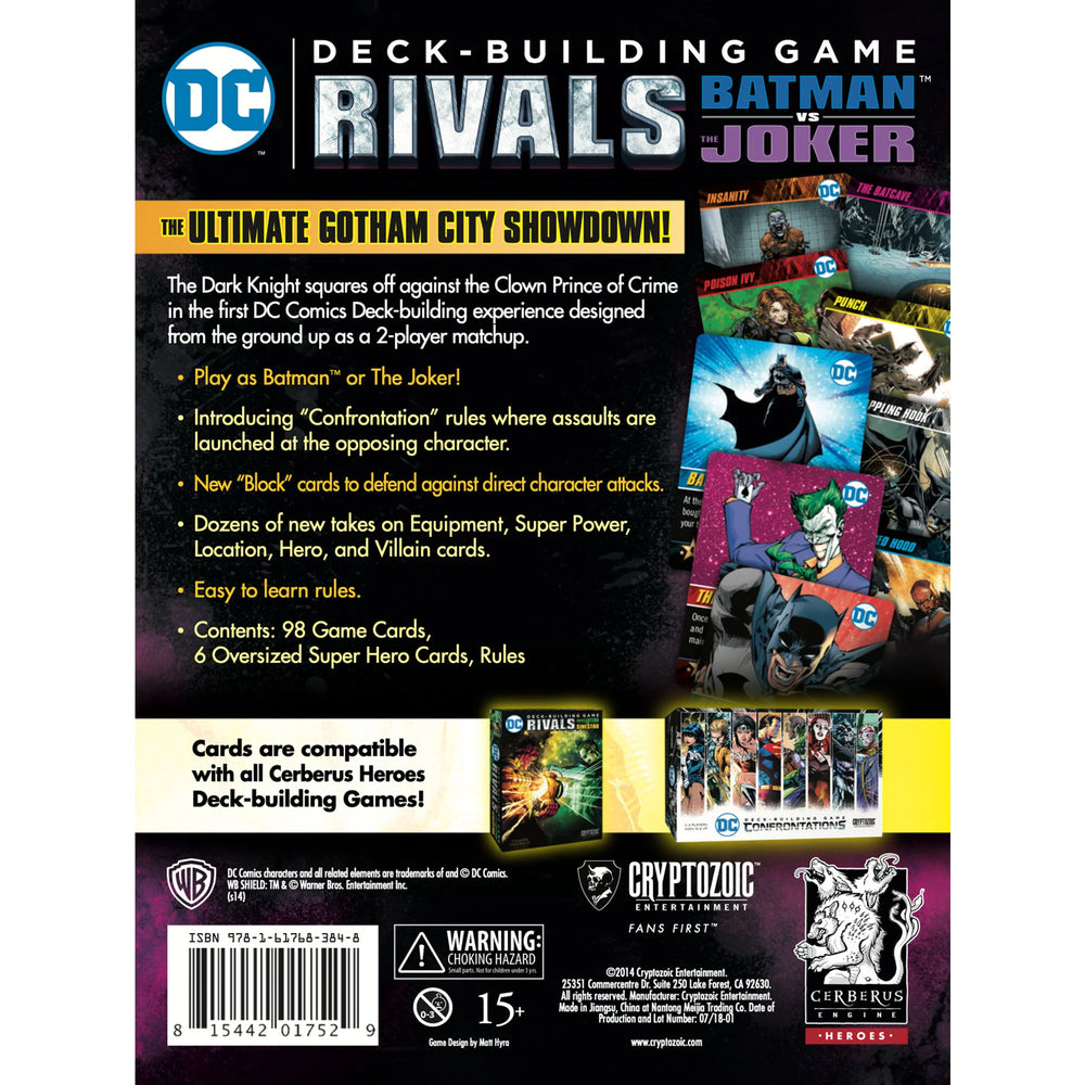 DC Rivals Deck-Building Game: Batman vs. Joker