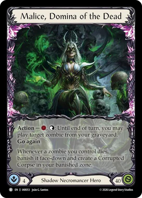 Malice, Domina of the Dead [IAR053] (Usurp the Shadow Throne)