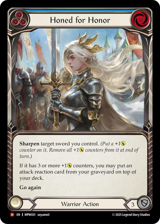 Honed for Honor [MPW031] (Mastery Pack Warrior)