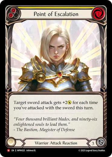 Point of Escalation [MPW025] (Mastery Pack Warrior)