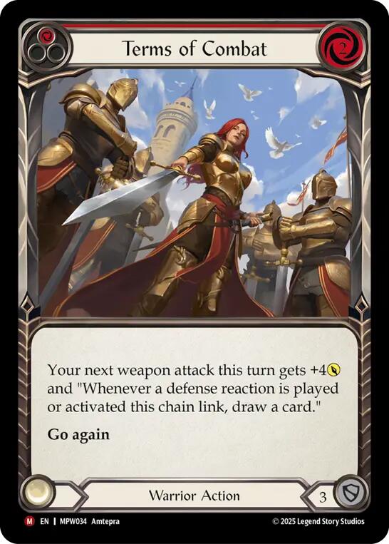 Terms of Combat [MPW034] (Mastery Pack Warrior)
