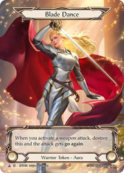 Blade Dance (Marvel) [MPW134] (Mastery Pack Warrior)  Cold Foil
