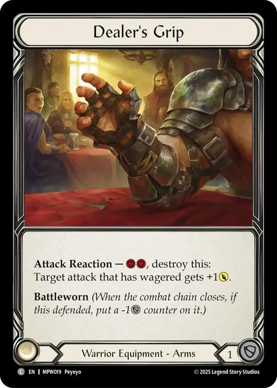 Dealer's Grip [MPW019] (Mastery Pack Warrior)