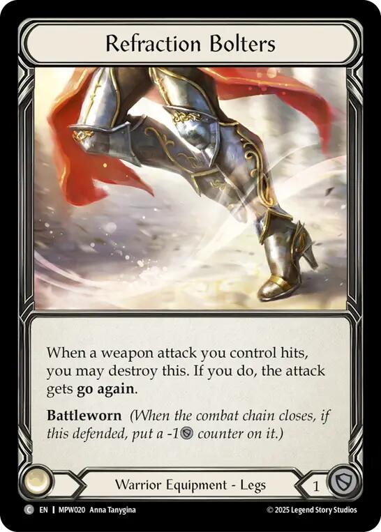 Refraction Bolters [MPW020] (Mastery Pack Warrior)