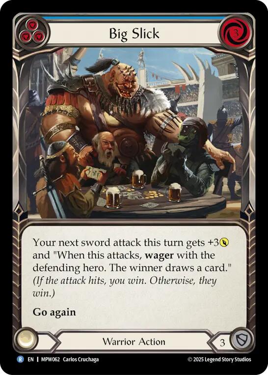 Big Slick (Blue) [MPW062] (Mastery Pack Warrior)