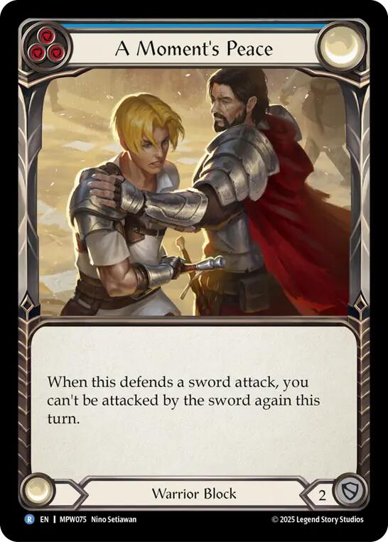 A Moment's Peace (Blue) [MPW075] (Mastery Pack Warrior)