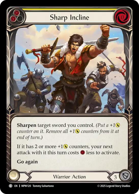 Sharp Incline (Yellow) [MPW120] (Mastery Pack Warrior)