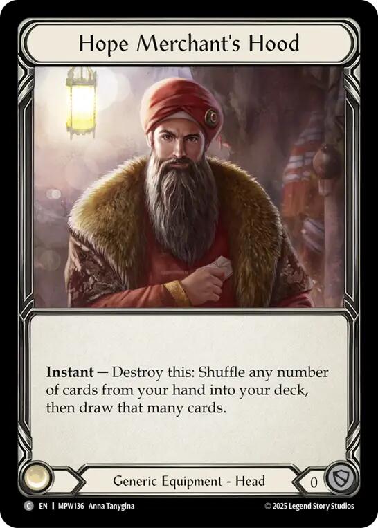 Hope Merchant's Hood [MPW136] (Mastery Pack Warrior)