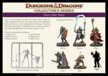 Dungeons & Dragons Collector's Series: Drow War Party (Limited Edition)