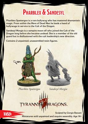 Dungeons & Dragons Collector's Series: Pharblex & Sandesyl (Limited Edition)