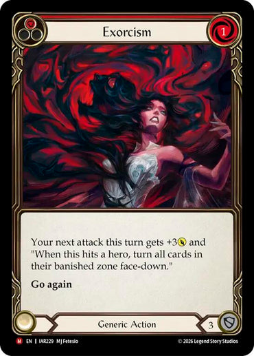 Exorcism (Red) [IAR229] (Usurp the Shadow Throne)