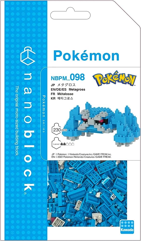 Nanoblock Pokemon Series: Metagross