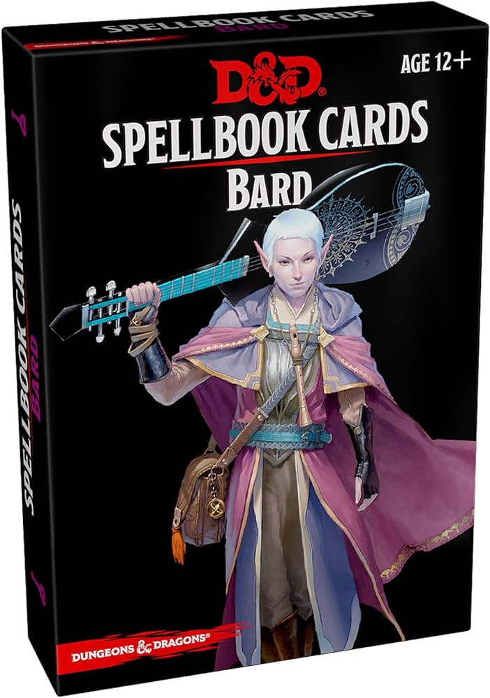 Dungeons & Dragons Spellbook Cards: Bard