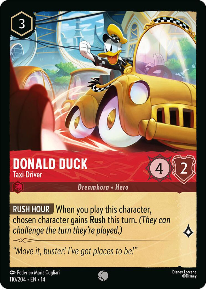 Donald Duck - Taxi Driver (110/204) [Hyperia City]