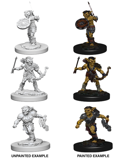 D&D NMM W01 Goblins (3) unpainted miniatures