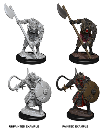 Pathfinder Deep Cuts W03 Gnolls unpainted miniatures