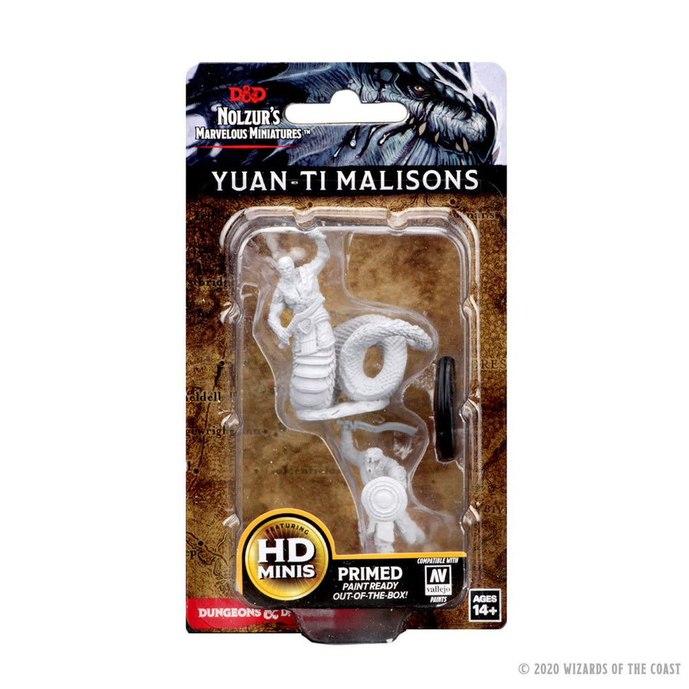 D&D NMM W04 Yuan-Ti Malisons unpainted miniature