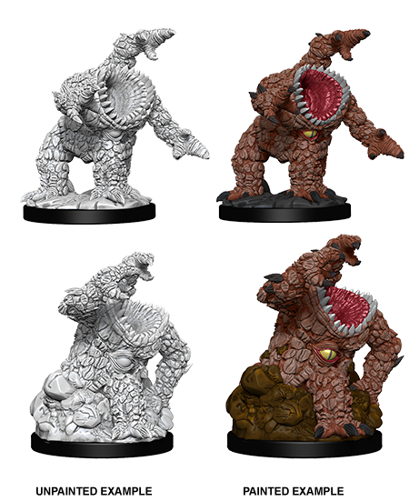 D&D NMM W05 Xorn unpainted miniatures