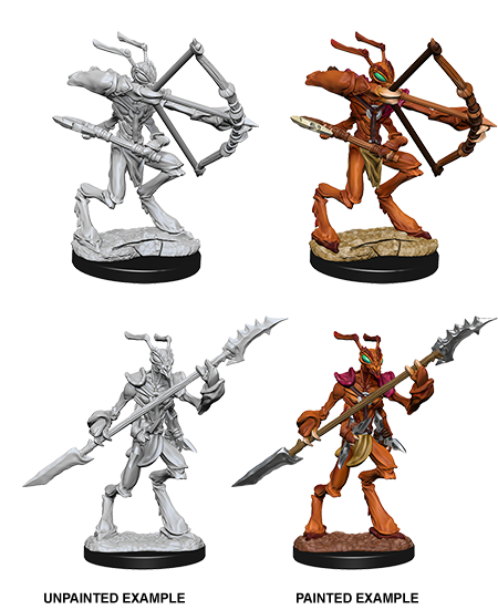 D&D NMM W05 Thri-Kreen unpainted miniatures