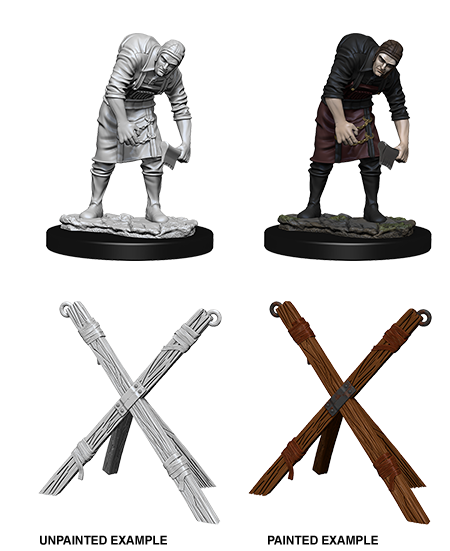 Pathfinder Deep Cuts W06 Assistant & Torture Cross unpainted miniatures