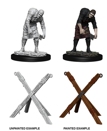 Pathfinder Deep Cuts W06 Assistant & Torture Cross unpainted miniatures