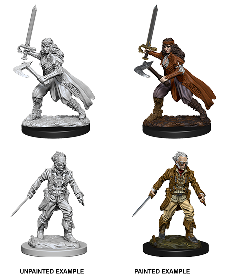 D&D NMM W08 Vampire Hunters unpainted miniatures