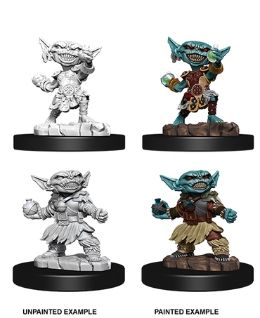 Pathfinder Deep Cuts W09 Goblin Alchemist Female unpainted miniature