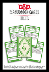 Dungeons & Dragons Spellbook Cards: Druid