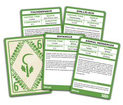 Dungeons & Dragons Spellbook Cards: Druid