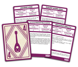 Dungeons & Dragons Spellbook Cards: Bard