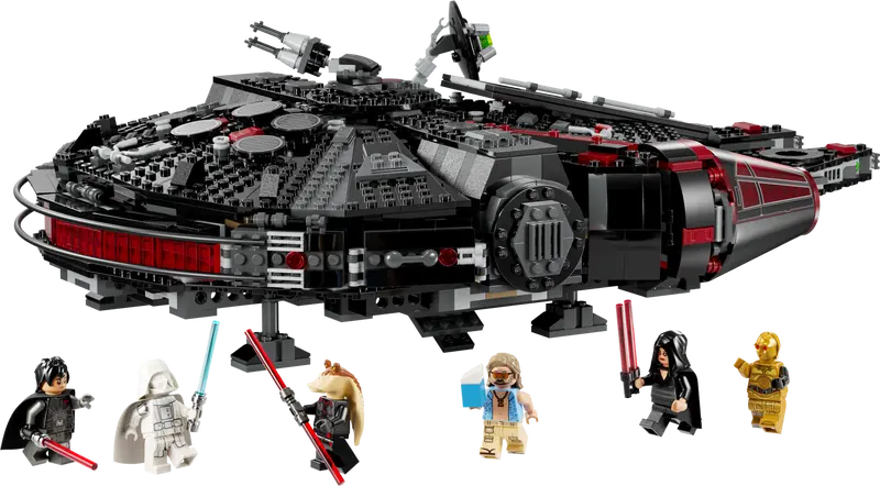 Lego Star Wars The Dark Falcon Set Complete!