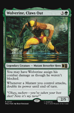 Wolverine #22 Classified Artist Magic: The Gathering Variant