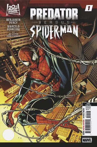Predator vs. Spider Man #1 Marcelo Ferreira 3 Rd Printing Variant