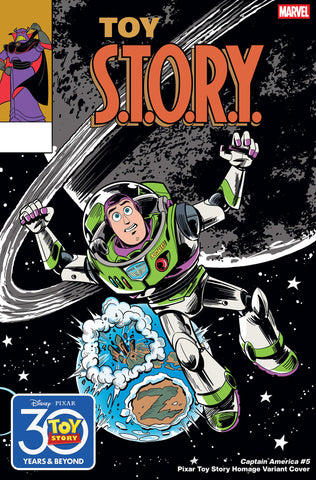 Captain America #5 Marco Forcelloni Pixar Toy Story Homage Variant