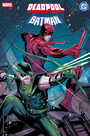 Marvel/DC: Deadpool/Batman #1 Marco Checchetto Variant