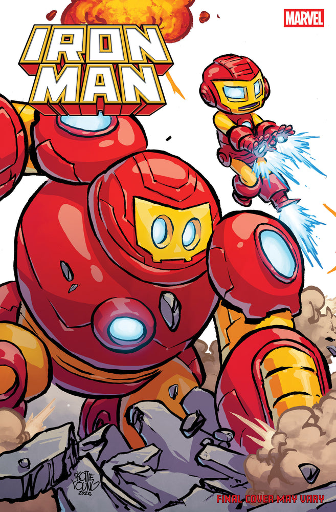 Iron Man #3 Skottie Young 4 Part Connecting Variant