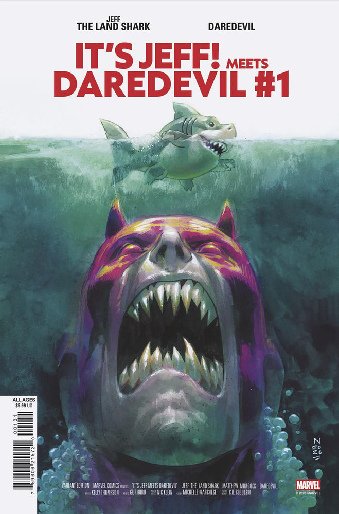 It's Jeff Meets Daredevil #1 Nic Klein Variant