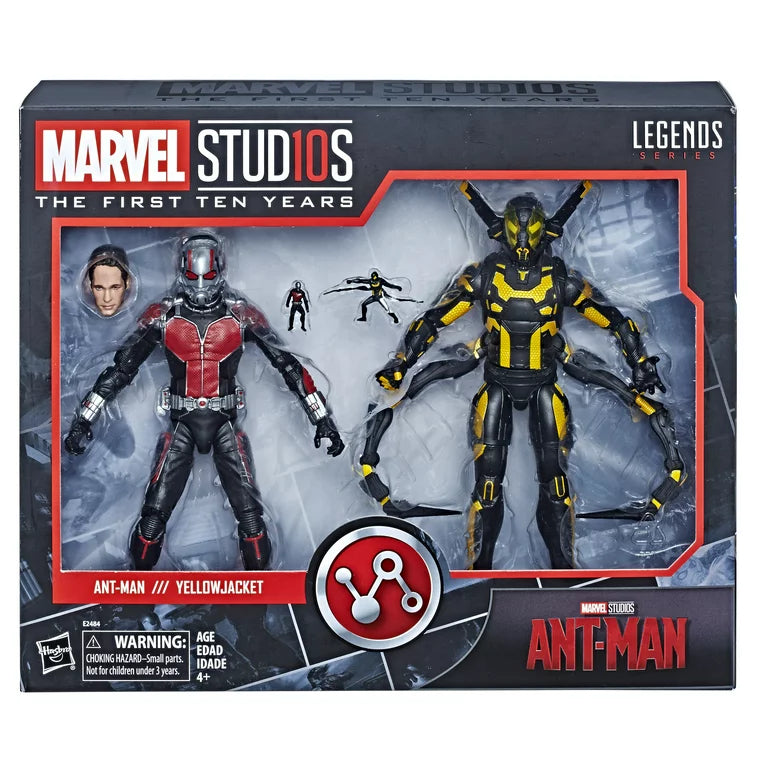 Marvel Legends the first ten years Ant-man and Yellow jacket