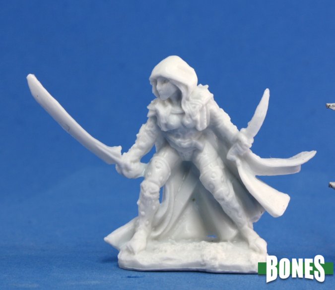 Reaper Miniature - Dark Heaven Deladrin Female Assassin