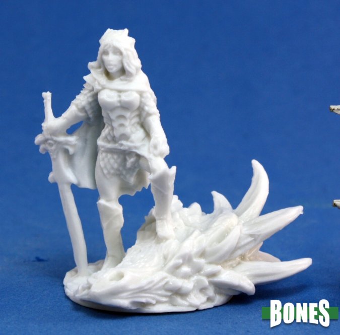 Reaper Miniature - Dark Heaven Jana Female Dragon Slayer