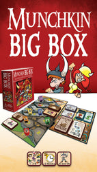 Munchkin Big Box (Backerkit Exclusive w/Loot Box and Playmats)