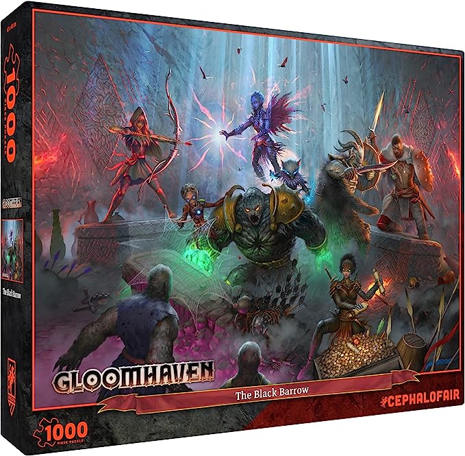 Gloomhaven The Black Barrow: 1000 Puzzle