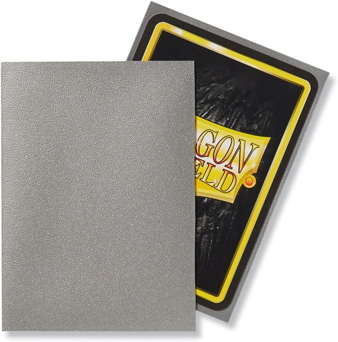 100ct Matte Sleeves - Standard Size - Silver