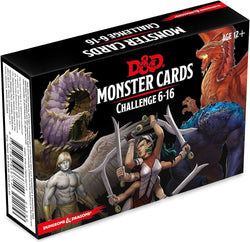 Dungeons & Dragons Monster Cards: Challenge 6 - 16