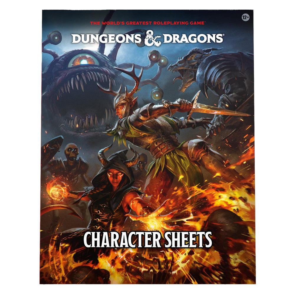 Dungeons & Dragons RPG: Character Sheets (2024)